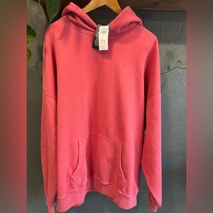 Abercrombie & Fitch Red Hoodie - XL